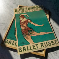 Image 1 of Ballet Russe - Vaslav Nijinski | Jean Cocteau - 1911 | Event Poster | Vintage Poster