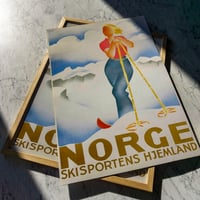 Image 1 of Norge | Jynge and Engebret - 1936 | Travel Poster | Vintage Poster