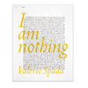I am nothing, Valerio Spada - Twin Palms and Cross Editions