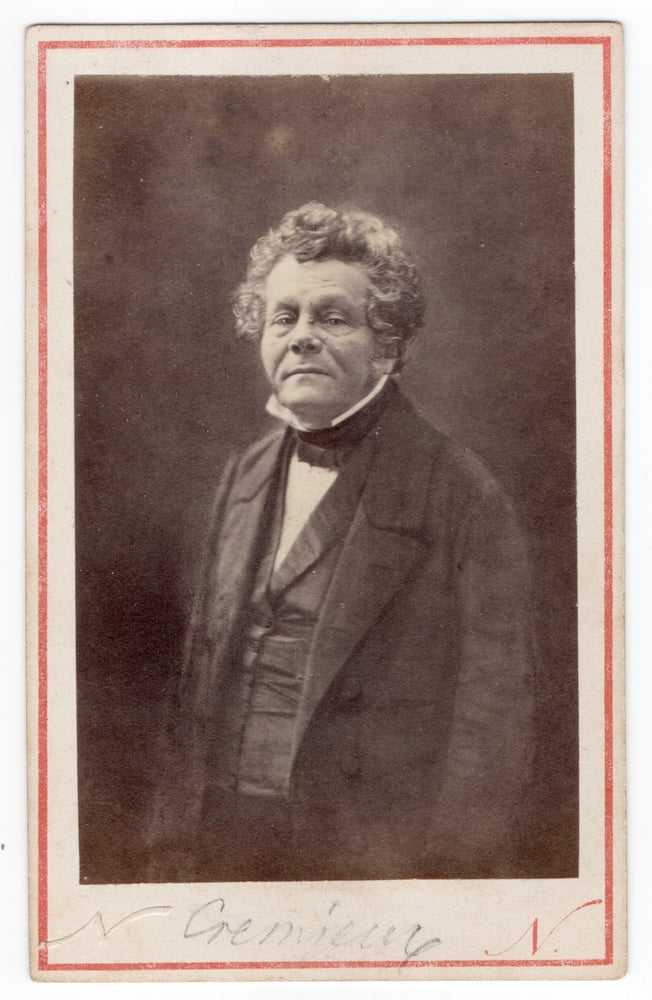 Image of Félix Nadar: Adolphe Crémieux, ca. 1865