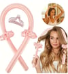 4-Piece Heatless Curling Rod Set Headband
