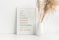 Fruits Of The Spirit Galatians 5:22 Print