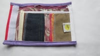 Image of Unique Colourful Wallet (from preloved fabrics)