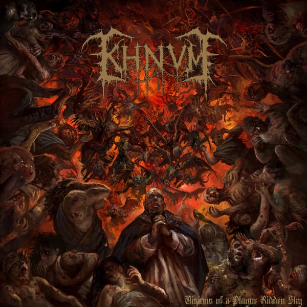 Image of KHNVM "Visions of a Plague Ridden Sky" 12"