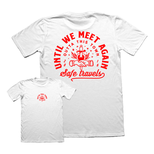 Image of Until We Meet Again T-Shirt  | White 🤝