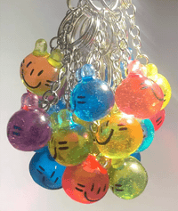 Image 1 of HAPPY CAT KEYCHAIN