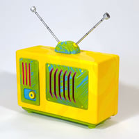 Image 2 of Special edition 1/1 Jesse Way-Out custom TV Vibrant Yellow