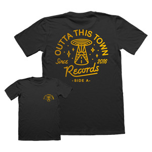Image of Outta This Town Records T-Shirt  | Black 🎵