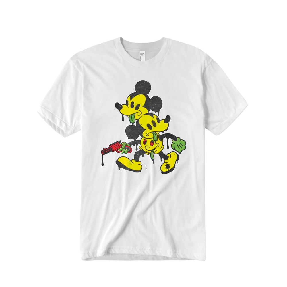 Image of Gun Mickey / T SHIRT 