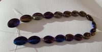 Image 3 of Metallic oval bead string 