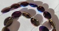 Image 5 of Metallic oval bead string 