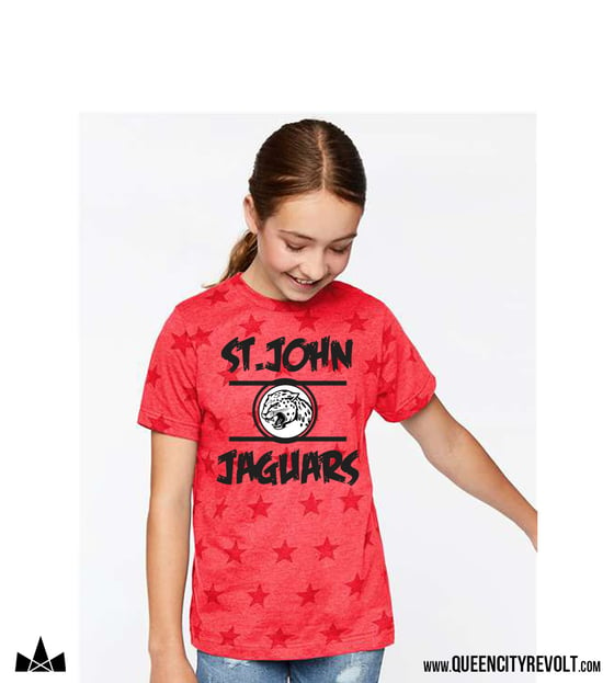 Image of St. Johns Youth Tee, Red