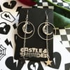 LUNA - Moon Drop Earrings