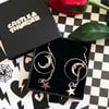 LUNA - Moon Drop Earrings