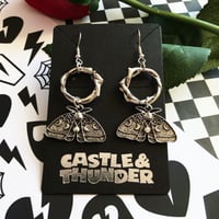 Image 2 of TASHA - Moth Earrings