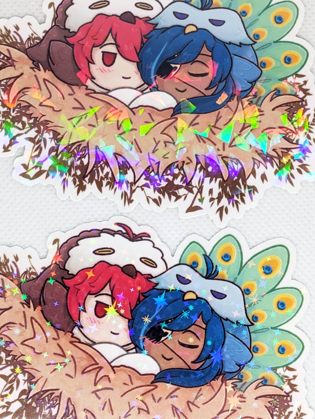 2"-3" Inch Owluc & Peakae Nesting Sticker