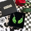 SAMANTHA - Hand Earrings