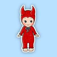 Image of sonny devil sticker