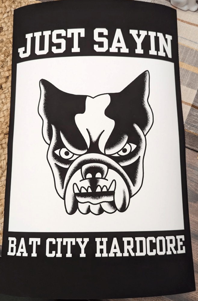Image of Bat City Hardcore Poster