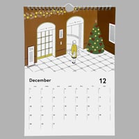 Image 5 of Saki Obata × commune 2024 Calendar【wall calendar Ver.】