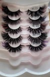 colored mink lashes 