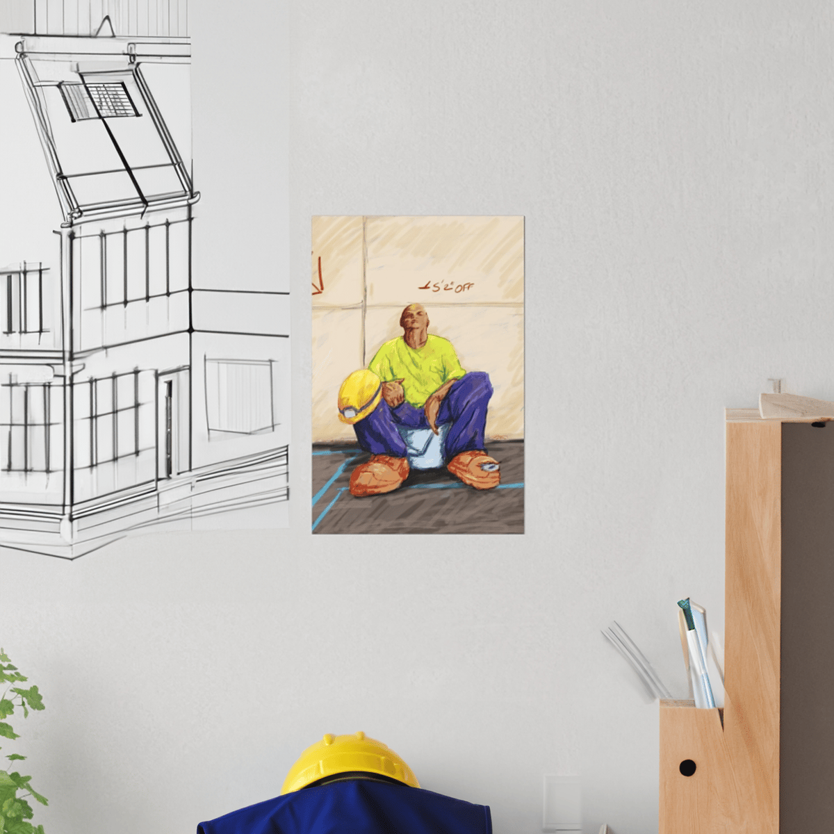 Quitting Time? Wall Decals | Sheet Metal Supreme