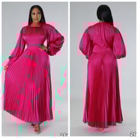 Image 1 of Sara dress Steam pleat