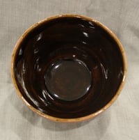 Image 2 of Small bowl - orange and brown