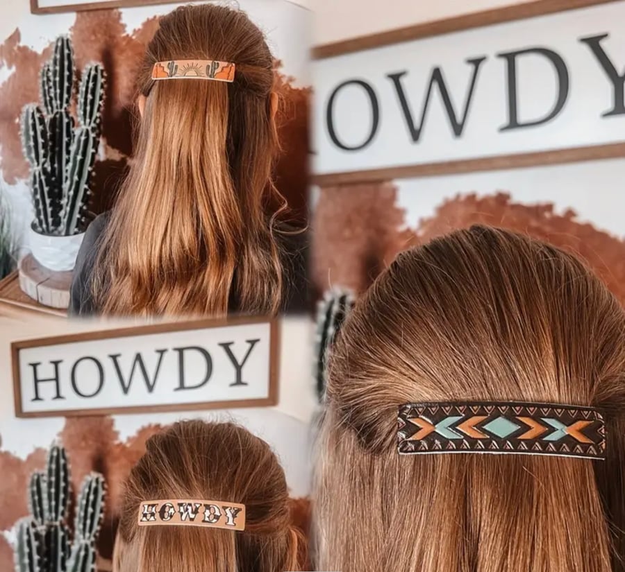Image of Western Barrette hairclip