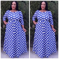 Image 1 of Blue polka dots 