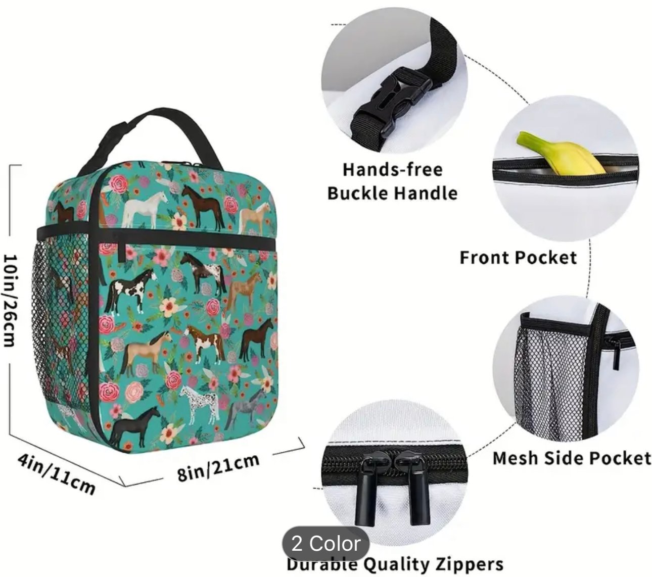 Image of Horse lunch box