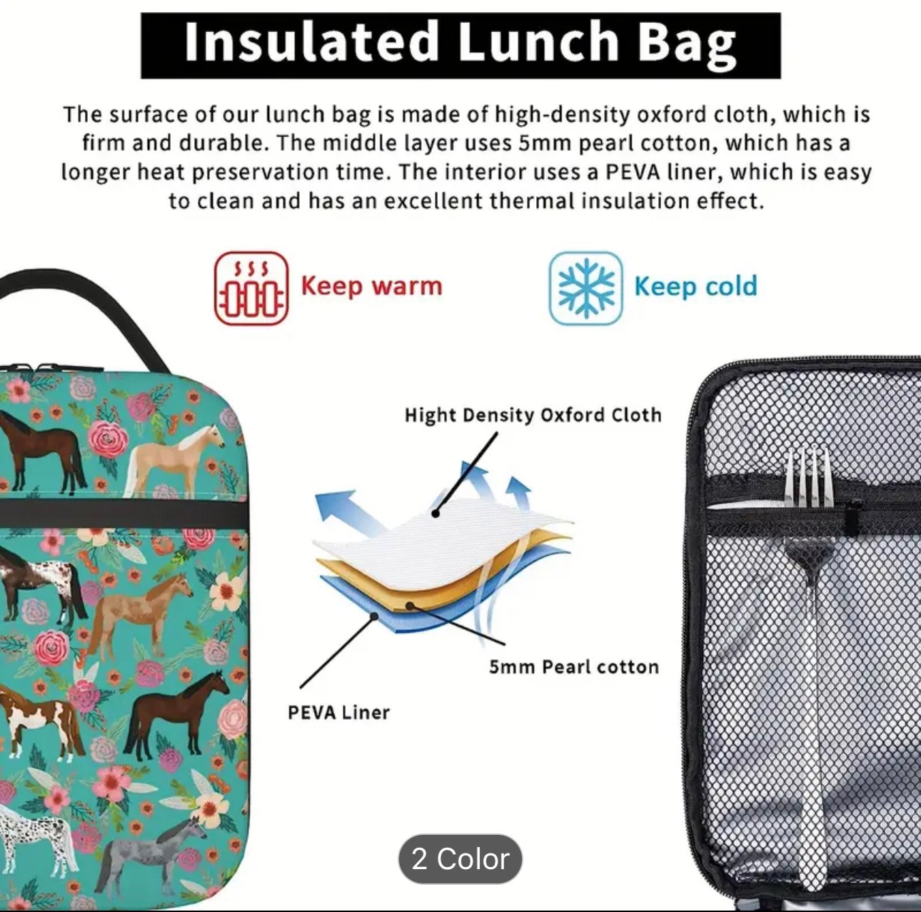 Image of Horse lunch box