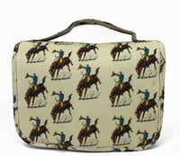 Image 1 of Bucking horse shower bag