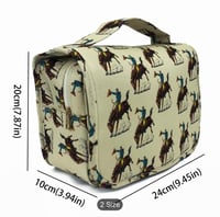 Image 3 of Bucking horse shower bag