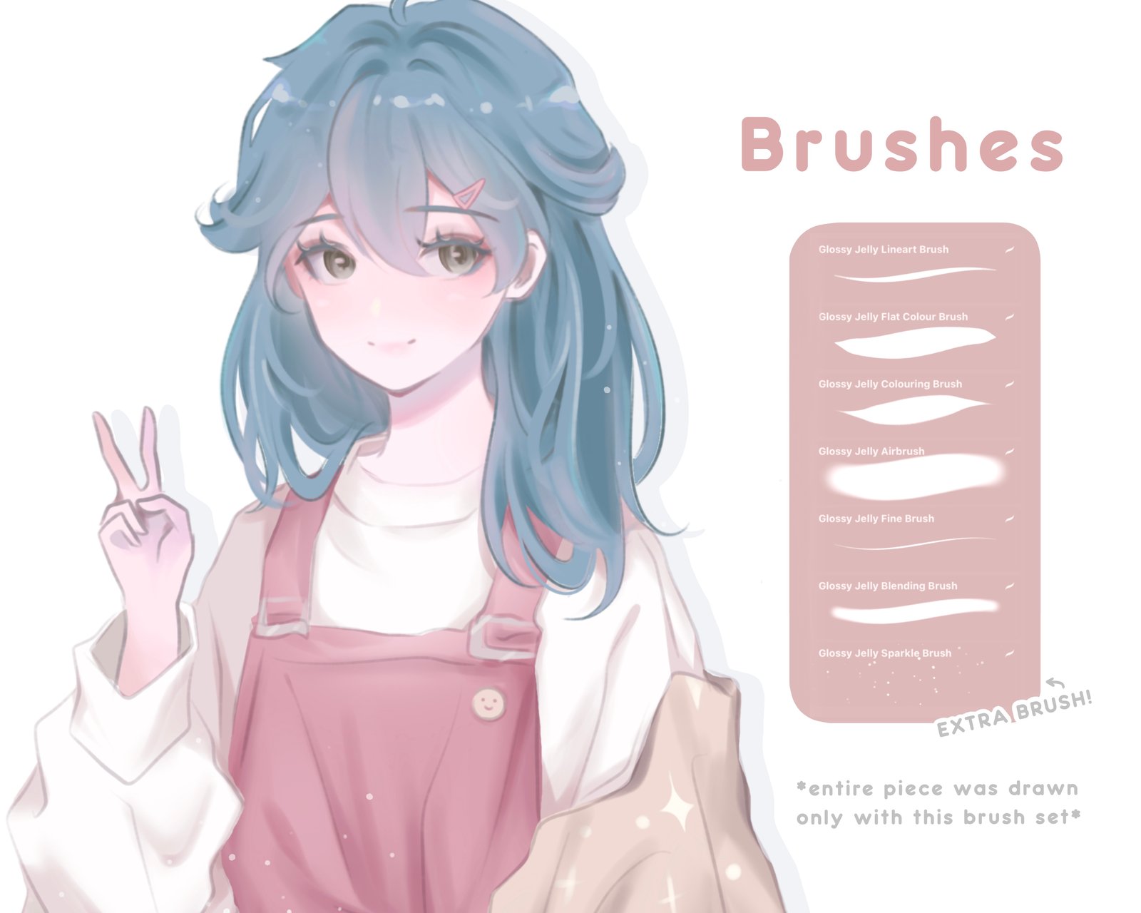 Anime Eye Procreate Brushes - GraphicsBunker
