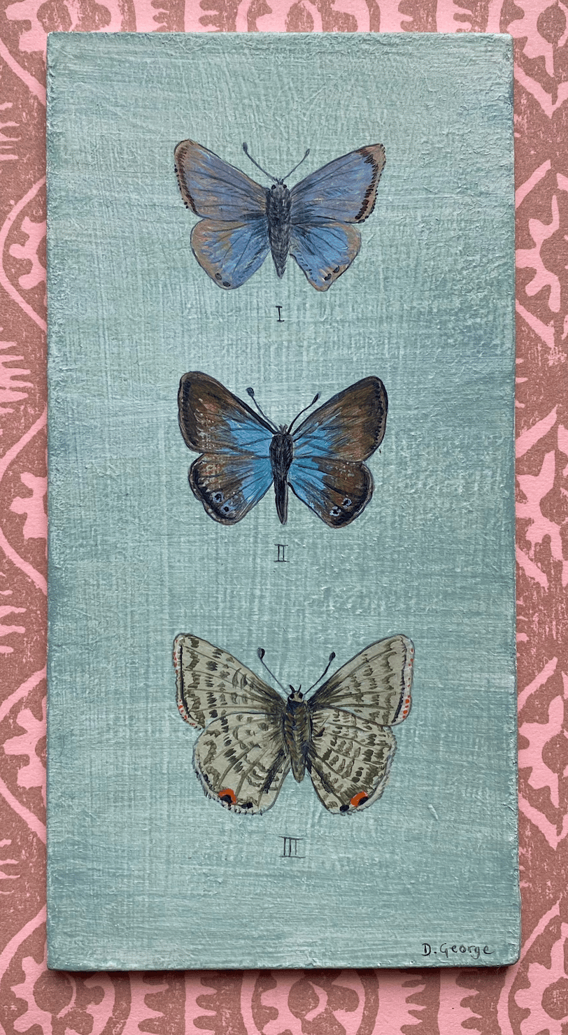 Image of Three Butterflies (B)