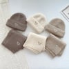 The Embroidered Scarf & Hat Set