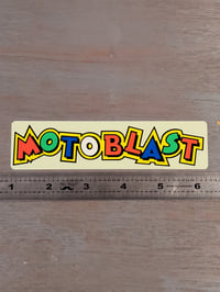 Image 3 of MotoBlast Sticker