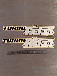 Image 1 of Turbo "Gale" Sticker Pair