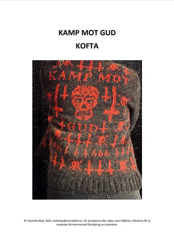 Kamp mot gud - Stickbeskrivning