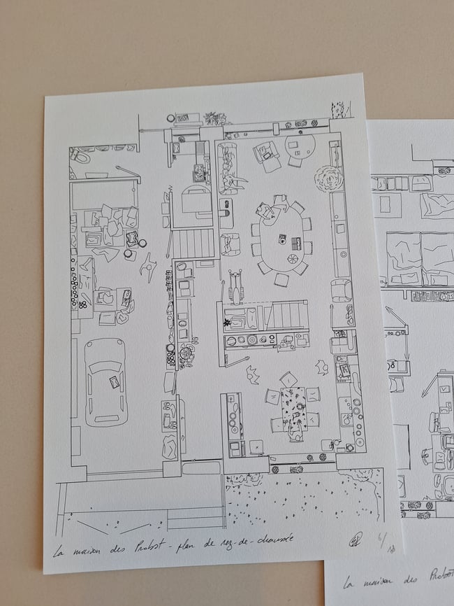 LA MAISON DES PROBST (Tirage)