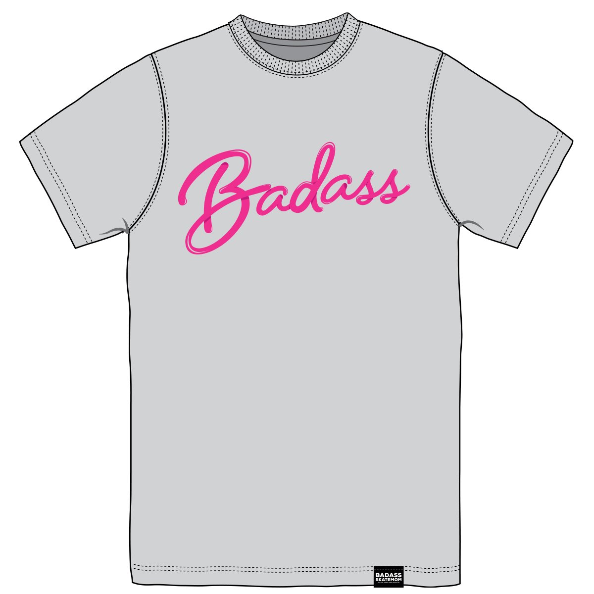 Image of New in-stock Badass Script and Be Badass Everyday on the back