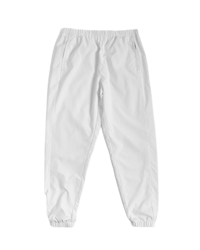 MENS WHITE TRACK PANTS