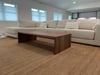 Waterfall Coffee Table | Waterfall Bench | Mitered Corner | Solid Walnut | Solid White Oak