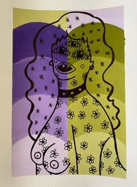 Image 3 of The Purple and Green Lady