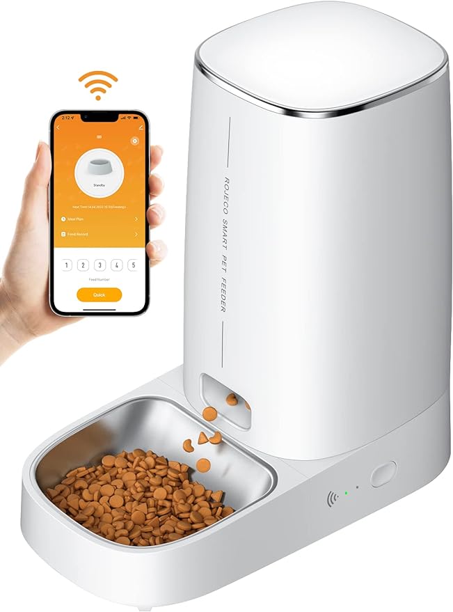 PawsSync SmartFeed WiFi-enabled Automatic Pet Feeder