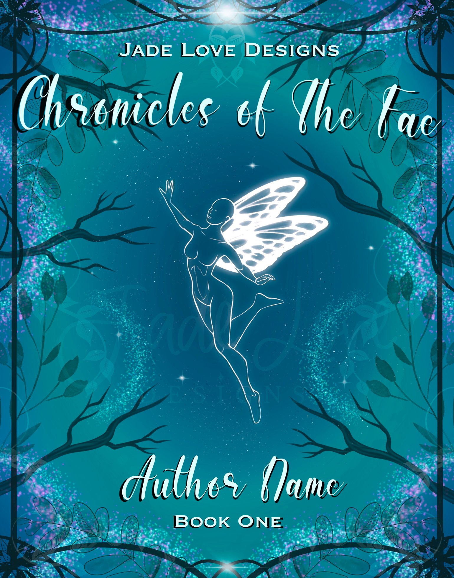 Image of "Chronicles of the Fae" Pre-Made Cover Design (E-book)