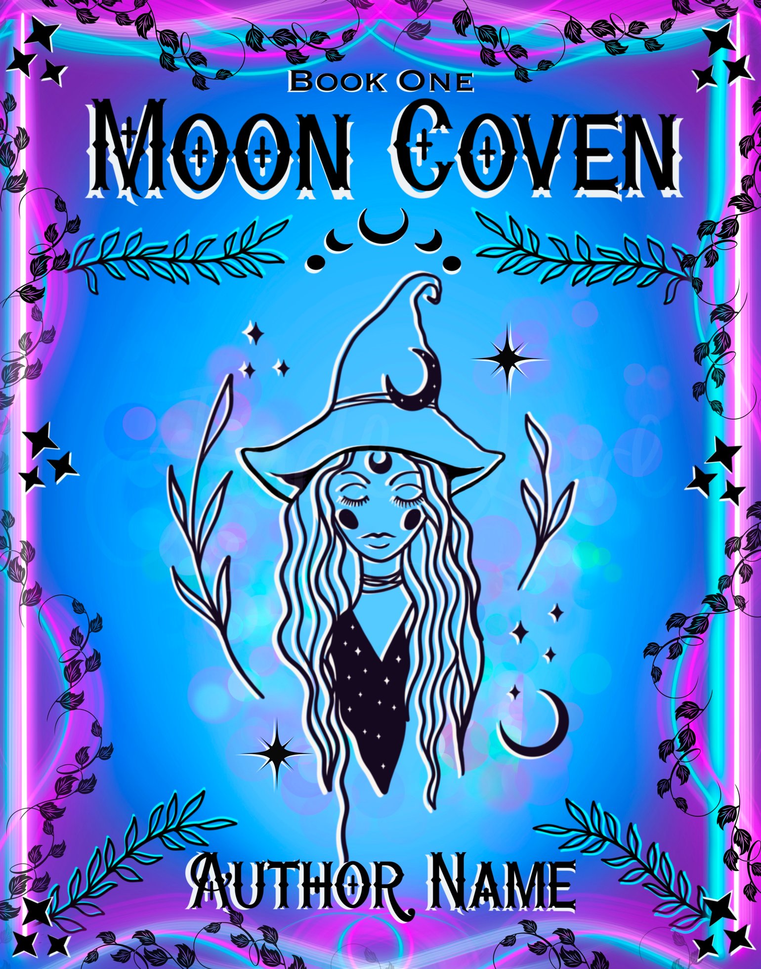 Image of "Moon Coven" Pre-Made Cover Design (E-book)