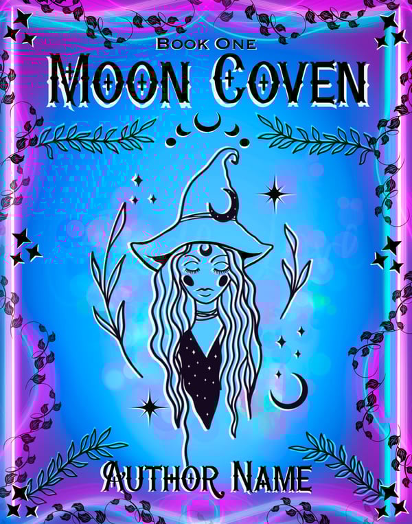 Image of "Moon Coven" Pre-Made Cover Design (E-book)