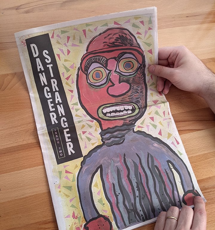 Danger Stranger # 2 - Newspaper Comic